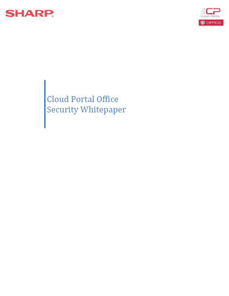 White Paper Cover CPO Security White Paper, Sharp, ABM Business Systems, Sharp, Copier, Printer, MFP, Service, Supplies, HP, Xerox, CT, Connecticut