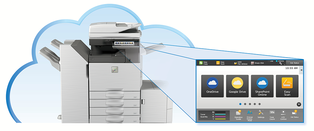 Cloud Email, Sharp, ABM Business Systems, Sharp, Copier, Printer, MFP, Service, Supplies, HP, Xerox, CT, Connecticut