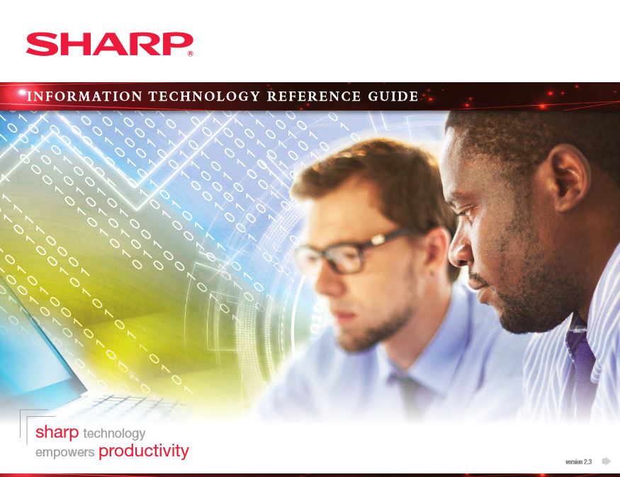 It Reference Guide Cover, Sharp, ABM Business Systems, Sharp, Copier, Printer, MFP, Service, Supplies, HP, Xerox, CT, Connecticut