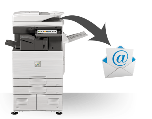 Scan 2 Email, Sharp, ABM Business Systems, Sharp, Copier, Printer, MFP, Service, Supplies, HP, Xerox, CT, Connecticut